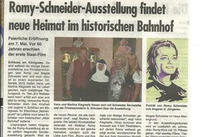 Romy Schneider Ausstellung